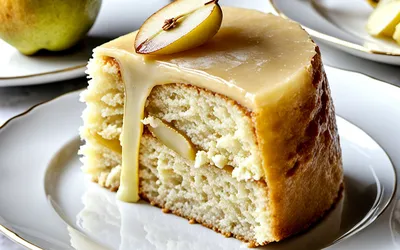 Recette facile de moelleux aux poires fondant et gourmand