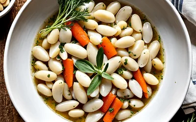 Recette traditionnelle des mojettes de Vendée : haricots blancs mijotés