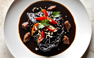 Recette Authentique de Mole Poblano : Sauce Épicée au Cacao pour Poulet