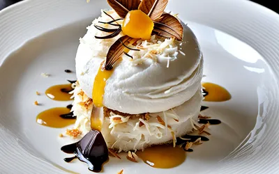 Mont-Blanc Exotique au Coco façon Martinique - Dessert traditionnel revisité