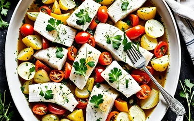 Recette facile de morue à l'italienne façon québécoise en cocotte