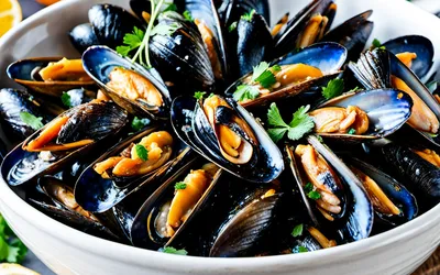 Recette facile de moules épicées à la marinière - saveurs intenses