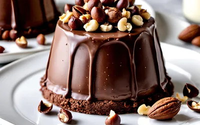Recette facile de mousse au chocolat et noisettes, dessert gourmand et rapide