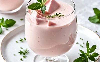 Recette facile de mousse de jambon légère et onctueuse pour apéritif