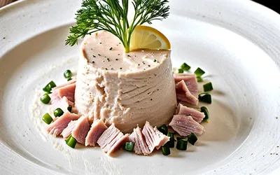 Recette facile de mousse de thon légère et rapide pour apéritif