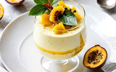 Recette facile de mousse exotique à la passion, dessert léger et rafraîchissant