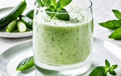 Recette facile de mousse de concombre fraîche et légère