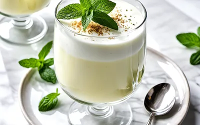 Recette facile de mousse au chocolat blanc et fromage blanc, dessert léger et gourmand