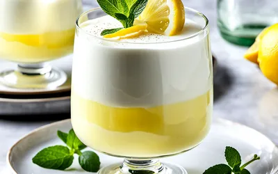 Mousse légère au citron sans œufs : recette facile et rapide