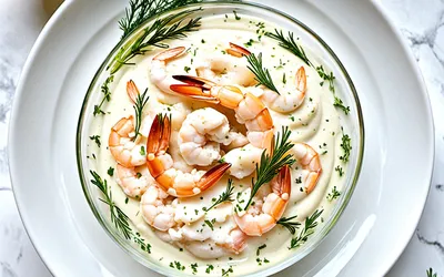 Mousse légère aux crevettes : recette facile et rapide pour apéritif
