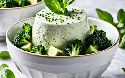 Recette facile de mousse de brocoli au basilic frais - entrée légère et saine