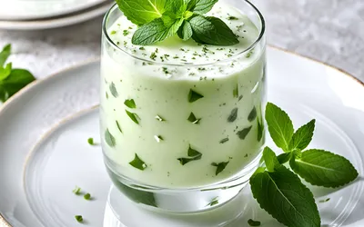 Recette facile de mousse légère de concombre diététique et rafraîchissante