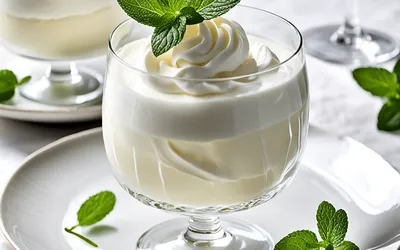 Mousse légère de fromage blanc facile et rapide - recette simple