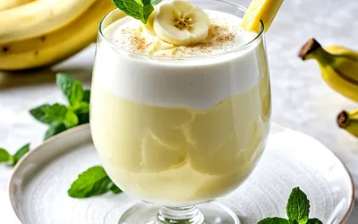 Mousse de banane légère et onctueuse – recette facile et rapide