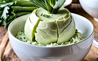 Recette facile de mousse aux fonds d'artichauts, légère et gourmande