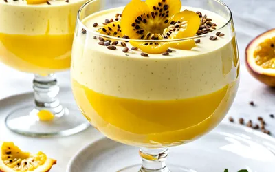 Mousse légère et rapide aux fruits de la passion - Dessert frais et gourmand