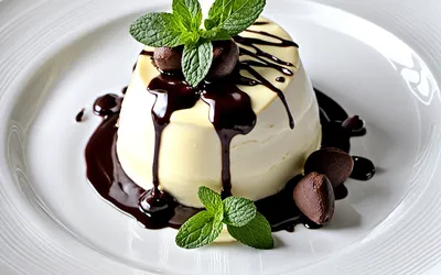 Recette facile de mousse au chocolat blanc avec sauce chocolat amer