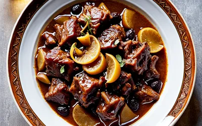 Recette Mrouzia Marrakchia : Plat Mijoté Sucré-Salé Marocain Authentique