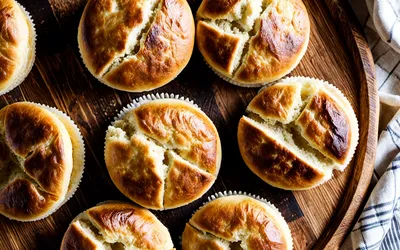 Recette facile de muffins anglais maison moelleux pour petit déjeuner