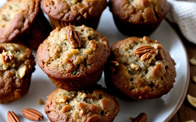 Muffins Morning Glory aux Légumes et Épices - Recette Facile et Saine