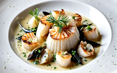 Nage de Saint-Jacques au vin blanc : recette facile et gourmande