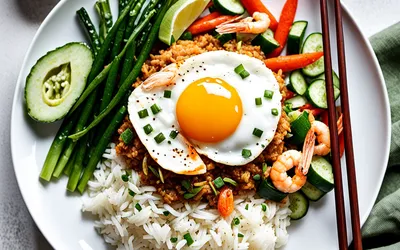 Recette Nasi Goreng Indonésien facile et rapide - Riz sauté épicé