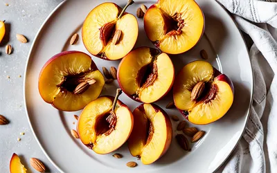 Nectarines Farcies aux Amandes : Recette Facile et Gourmande
