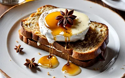 Neufchâtel Chaud sur Toast de Pain d'Épices : Recette Facile et Gourmande