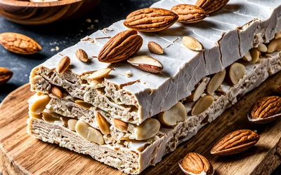 Nougat aux amandes maison : recette facile et gourmande