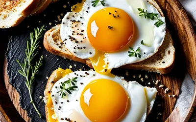 Recette facile d'œuf couché gourmand pour petit déjeuner