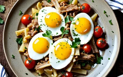 Œufs à la tripe : recette traditionnelle savoureuse et facile