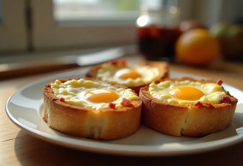 Oeufs au Nid Gourmands : Recette Facile et Savoureuse