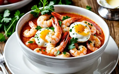 Œufs cocotte à la tomate et crevettes : recette facile et rapide