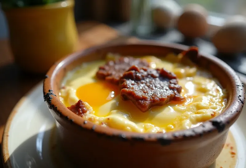 Œufs cocotte au foie gras : recette gourmande et raffinée