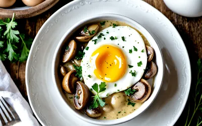 Oeufs cocottes aux cèpes : recette facile et gourmande pour une entrée raffinée