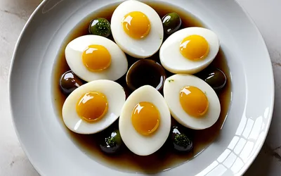 Recette traditionnelle d’œufs de cent ans chinois facile et rapide