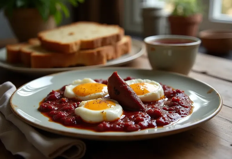 Œufs en Meurette au Vin Rouge et Moelle : Recette Traditionnelle Gourmande