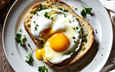 Recette facile d'oeufs en puits gourmands au four pour un brunch réussi