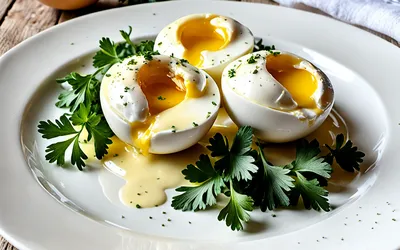 Photo de Recette facile et gourmande d’Oeufs Mirabeau pour un petit déjeuner réussi