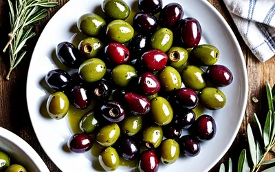 Olives marinées à l'espagnole : recette facile et savoureuse