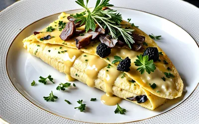 Omelette aux truffes de Bourgogne : recette gourmande et raffinée