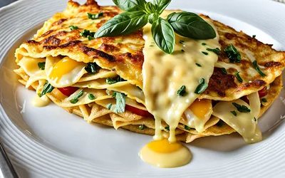 Omelette gourmande aux pâtes et restes - recette facile et rapide