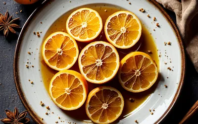 Oranges gratinées au miel et aux épices : recette facile et gourmande