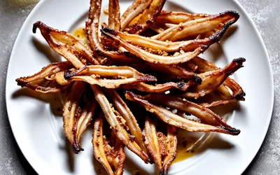Oreilles de cochon grillées croustillantes à la plancha - recette facile et savoureuse