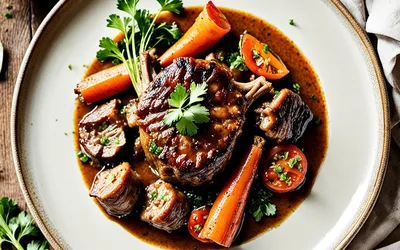 Osso Bucco à la Moutarde : Recette Italienne Fondante et Savoureuse