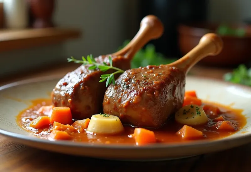 Osso Bucco de Dinde Fondant et Savoureux