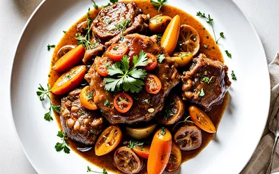 Recette Osso Buco Italien Traditionnel - Plat Mijoté Savoureux