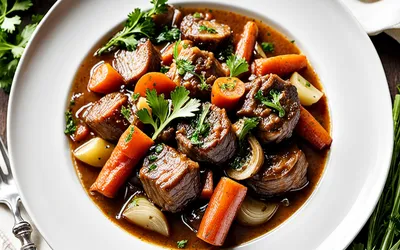 Osso Buco allégé : recette facile et saine de jarret de veau mijoté