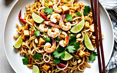 Recette Pad Thaï Authentique : Plat Thaïlandais Facile et Savoureux