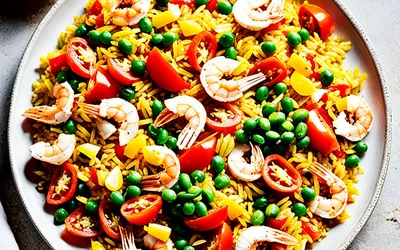 Recette rapide de paella savoureuse pour une personne